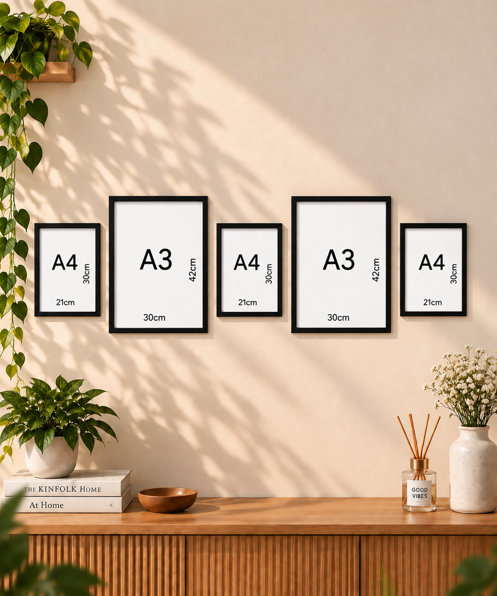Wall Gallery DESING-3 (total-5 frames)