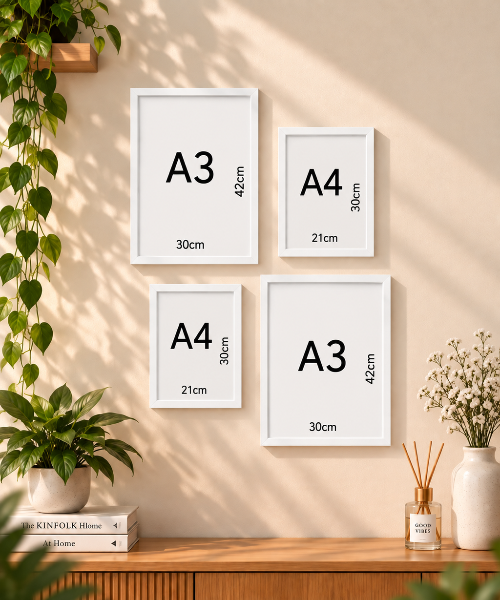 Wall Gallery DESING-4 (total-4 frames)