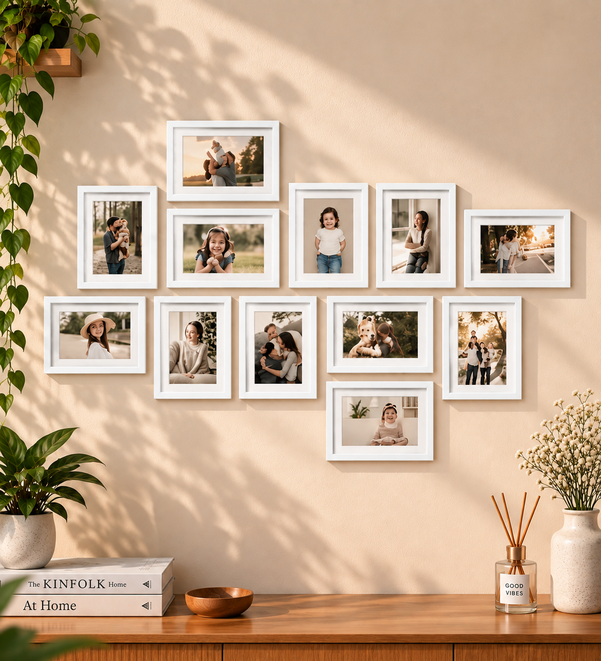 Wall Gallery DESING-2 (total-12 frames)