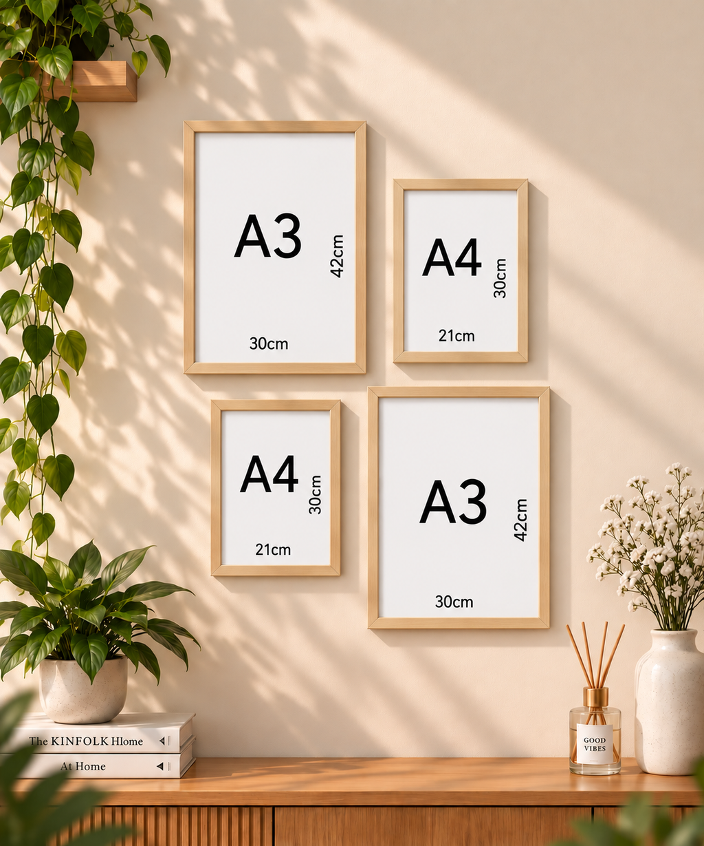 Wall Gallery DESING-4 (total-4 frames)